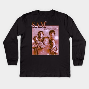 Sam Winchester Vintage Kids Long Sleeve T-Shirt